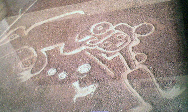 Рисунки на плато в Буэно-Виста